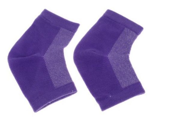 Gel Heel Socks Men And Women Pure - Image 4