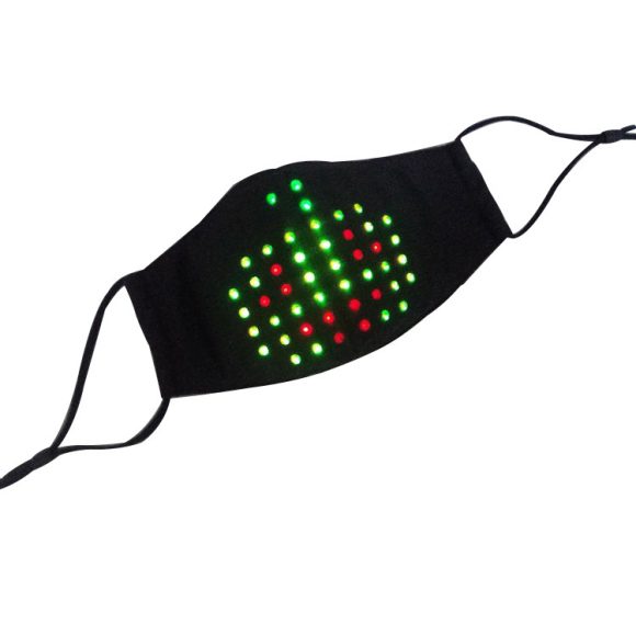 LED Display Luminous Voice Control Mask Party Voice - Image 4