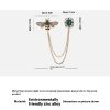 Little Bee Tassel Brooch Retro Personality Chain - Image 8