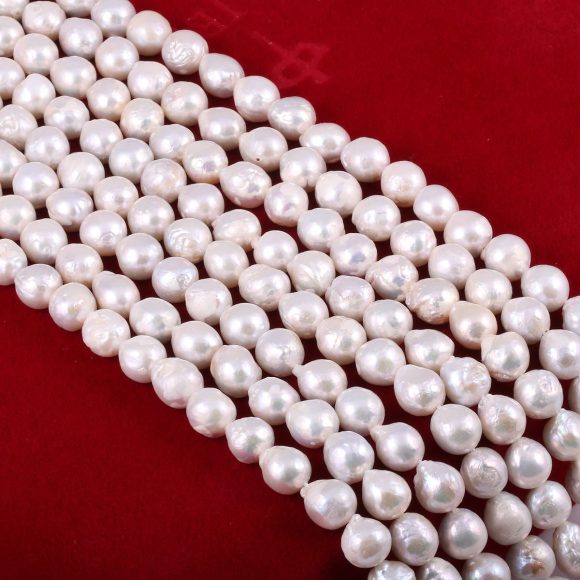 Natural Freshwater Shaped Pearl String - Image 2