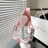 Women's Simple Transparent Shoulder Bag Fashion Messenger Bag - Image 4