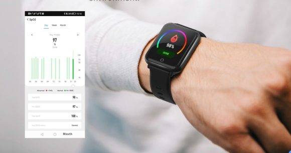 Glucose Blood Oxygen Health Monitoring Multi-sport Mode Smart Watch - Image 2