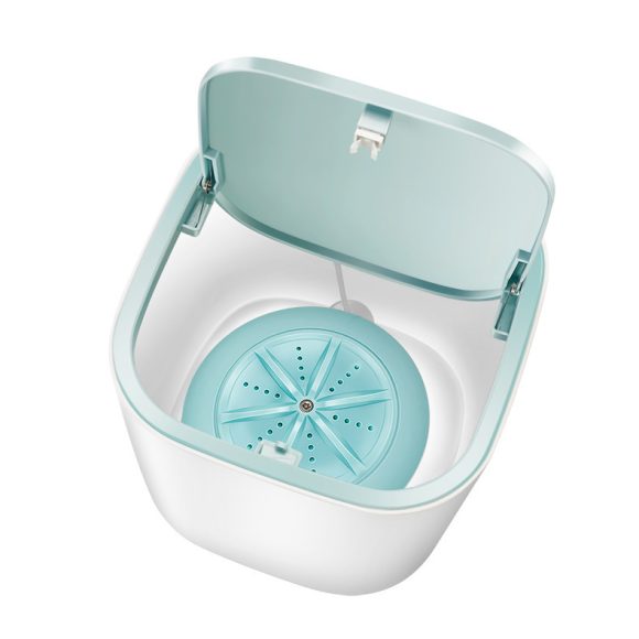 Household Small Laundry Bucket Mini Turbo Table Washing Machine Student Dormitory Underwear Socks Washer - Image 3