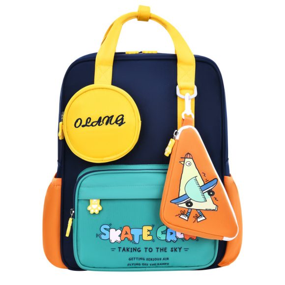 Primary School Student Schoolbag Cute Female Spine-protective Backpack Waterproof - Image 7