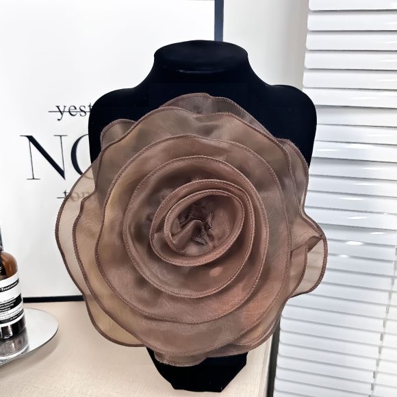 Simple Three-dimensional Flower Decoration Dress Removable Corsage - Image 9