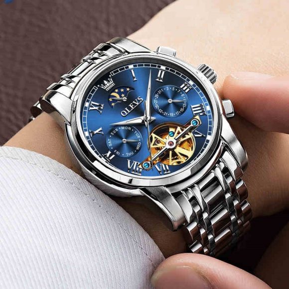 Men's Full-automatic Waterproof Mechanical Watch - Image 5