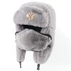Ushanka Men And Women Imitation Rabbit Fur Outdoor Earmuffs Hat - Image 9