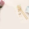 Antique Hanfu Headdress Tassel Bride Hairpin Step Shaking Insert Comb Hair Jewelry - Image 4