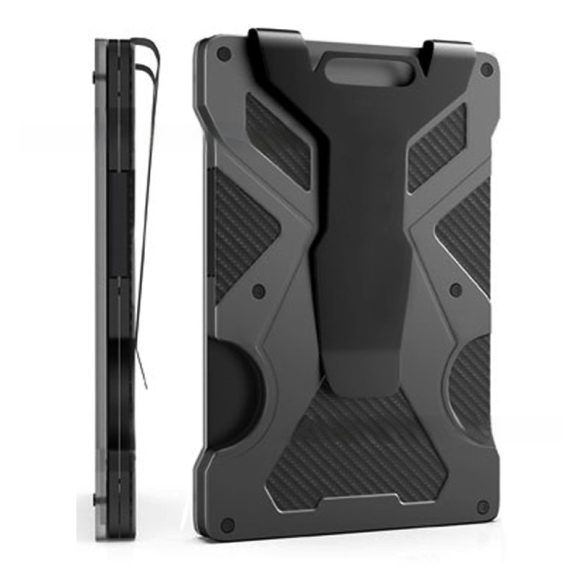 Men's Wallet Ultra-thin Aluminum Metal Wallet - Image 4