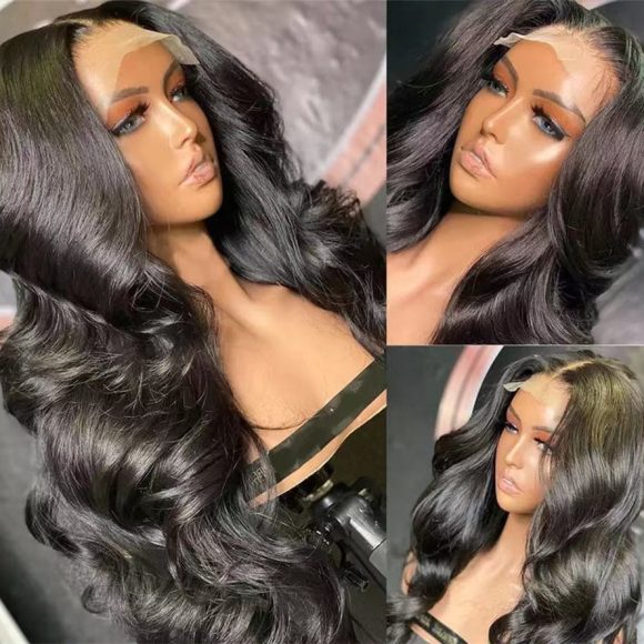Women's Long Roll Mechanism Lace Chemical Fiber Wig Head Cover - Image 8
