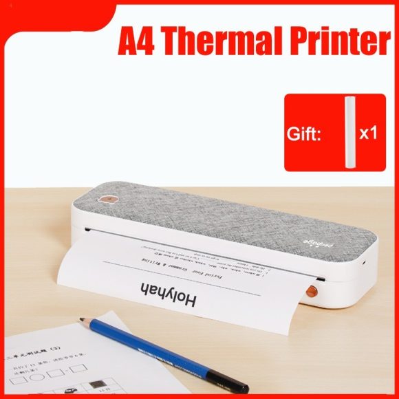 Mini A4 Printer Household Small Portable Ink-free Error Machine - Image 2