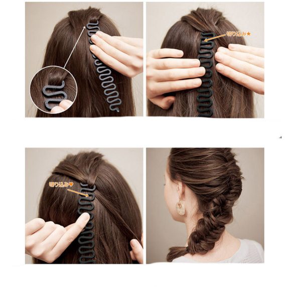 Lazy Fish Bone Braided Hair Tool - Image 8