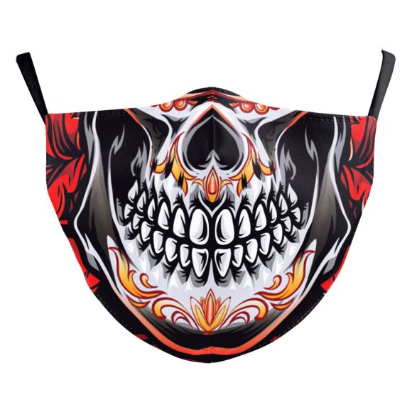 Digital Printing Ghost Face Wansheng Clown Funny Double-layer Dust Mask - Image 6