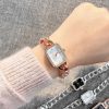 Luxury Classic Style Rectangular Women's Quartz Watch