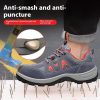Four Seasons Men's Solid Soled Safety Protection Shoes - Image 2