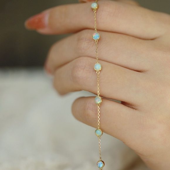 925 Sterling Silver Plated Bracelet For Girls - Image 5