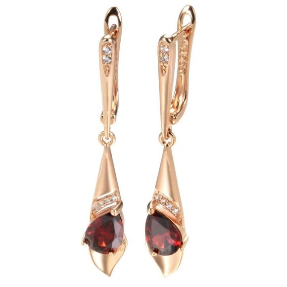 Japan And South Korea Simple Zircon Earrings Women's Ear Clip Kazakhstan - Image 6