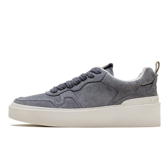 Men's Summer Low-top Flat Retro Shoes Platform Height Increasing Breathable Casual White Shoes - Image 4