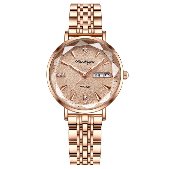 Women's Watch Double Calendar Quartz - Image 6