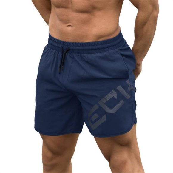 Elastic Thin Training Running  Men's Casual Quick-drying Knee Length Summer Sports Shorts - Image 2