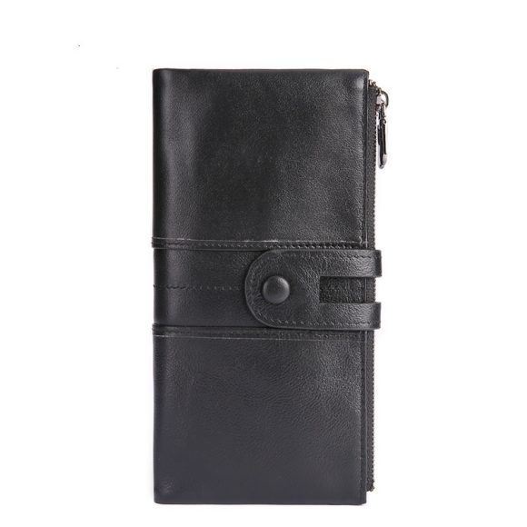 Retro Women's Leather Wallet Fashion Rfid Long Wallet - Image 9