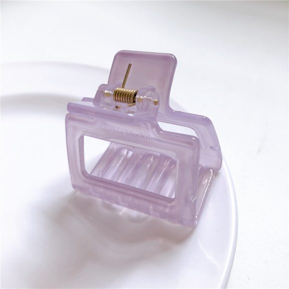 Hollow Square Ponytail And Updo Small Hairclip - Image 9