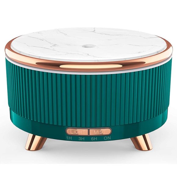 Ultrasonic Aroma Diffuser Wood Grain Home Mini 500ml Humidifier Desktop Large Capacity Essential Oil Diffuser - Image 4