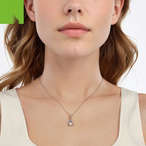 Crab Pearl Pendant S925 Silver Bead Accessories - Image 2