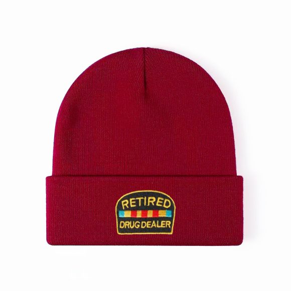 Embroidery Knitted Hat Personality Street Windproof And Warm - Image 6