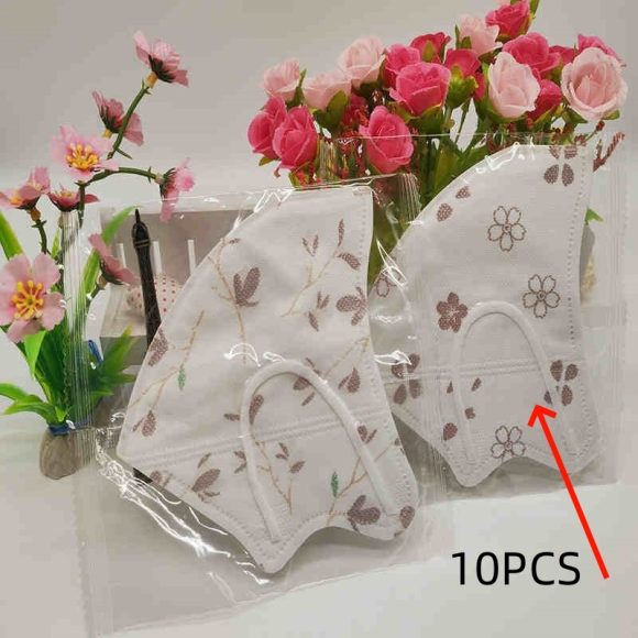 Creative Minimalist Printed Breathing Color Changing Mask - Image 2