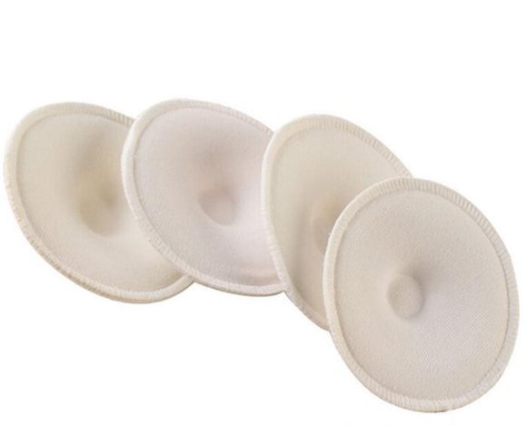 Pregnant women leak-proof film thickened chest pad washable towel cloth anti-overflow breast pad - Image 4