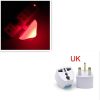 LED Night Light Mushroom Wall Socket Lamp EU US Plug Warm White Light-control Sensor Bedroom Light Home Decoration - Image 8