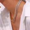 Stainless Steel Fashion Simple Bracelet Necklace Ornament - Image 9