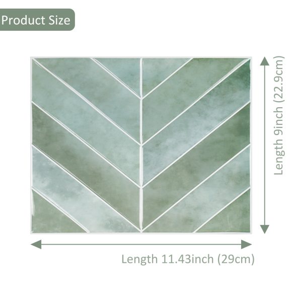 Jade kitchen oil resistant 3D self-adhesive wall sticker - Image 9