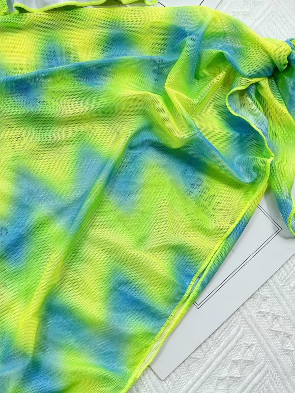 Bikini Tie Dyed Outer Single Swimsuit Bikini - Image 3