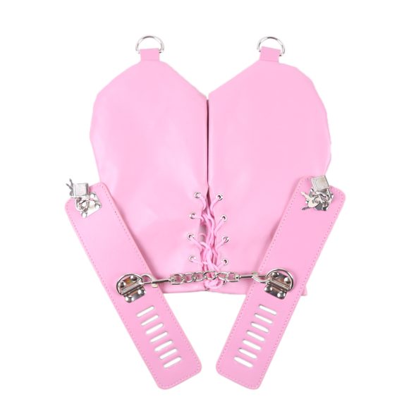 Creative Solid Color Casual PU Gloves Suit - Image 7