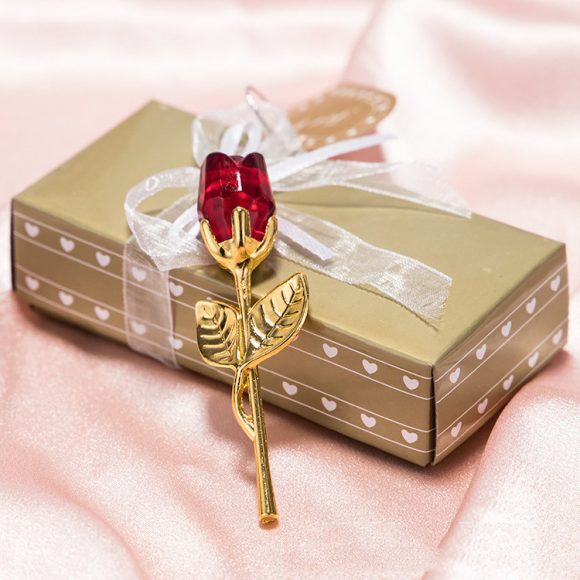Crystal Metal Rose Valentine's Day Small Gift Wedding - Image 7