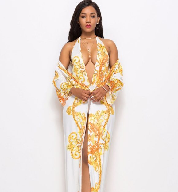 Printed cloak bikini - Image 7