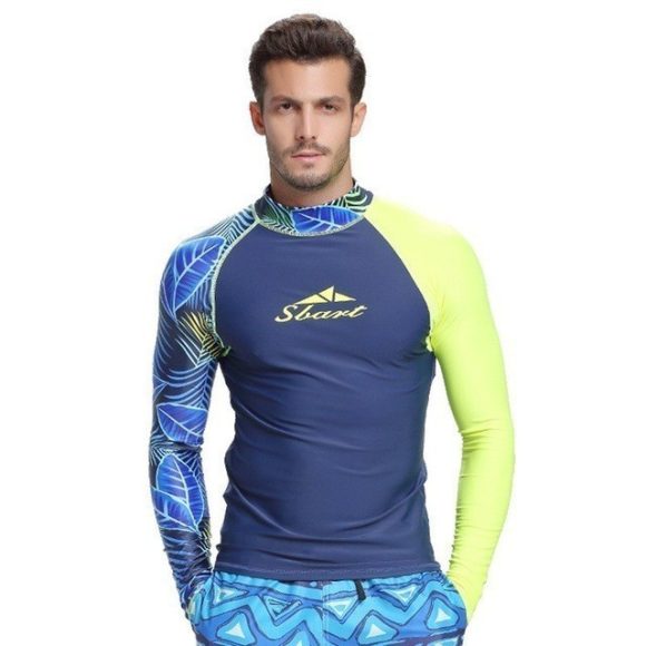 Men's Wetsuit Long-sleeved Sunscreen Swimsuit - Image 5