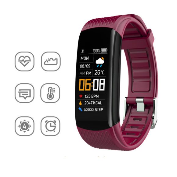 Adult sports silicone pedometer bracelet - Image 10