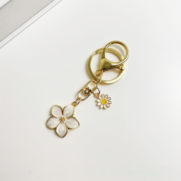 Pendant Creative Cherry Blossom Cartoon Key Button - Image 4