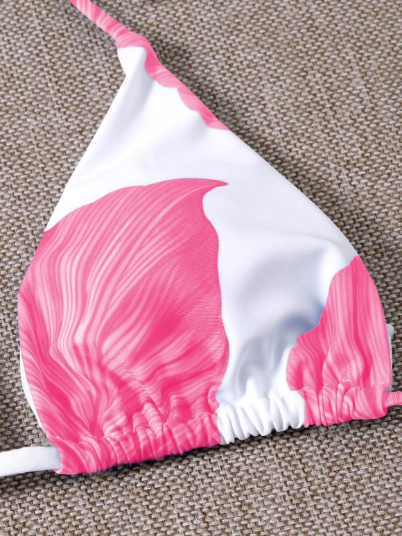 Adjustable Three-piece Bikini Straps Swimsuit Women - Image 5