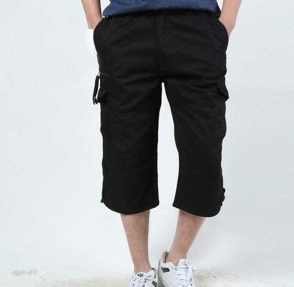 Men's Summer Leisure Cropped Cotton Pants - Image 6