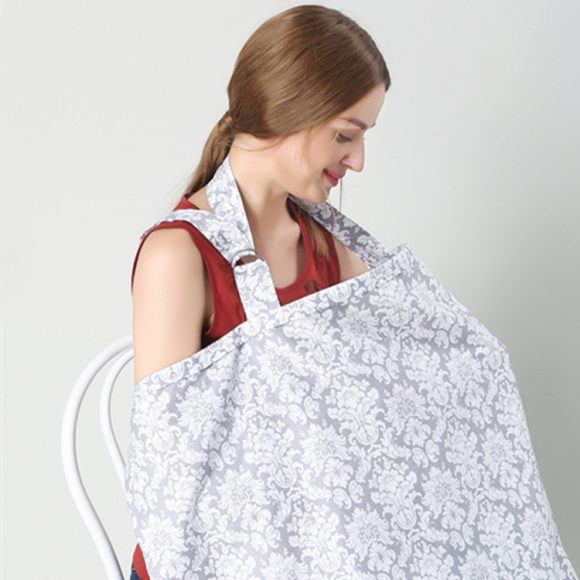 Fibre gauze cover towel breastfeeding towel - Image 2