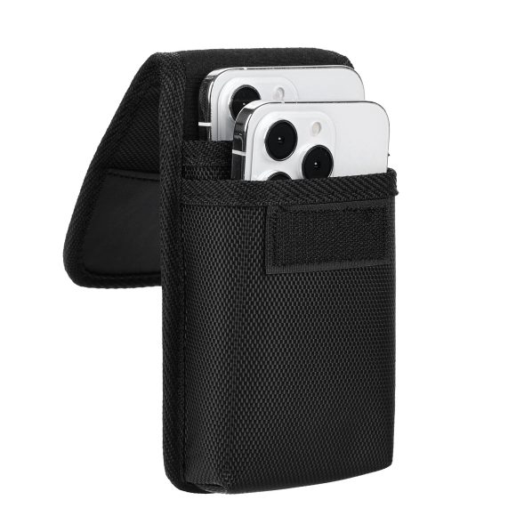 Multifunctional Durable Double Mobile Phone Waist Bag - Image 4