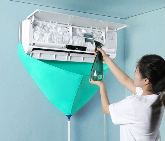 Air Conditioner Waterproof Cover Full Set Of Cleaning Tools Suit - Image 2
