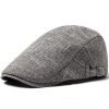 Men's Breathable Retro Casual Cotton And Linen Beret - Image 8