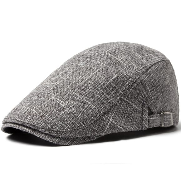 Men's Breathable Retro Casual Cotton And Linen Beret - Image 8
