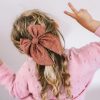 One Word Clip Color Cotton Baby Girl Hairpin