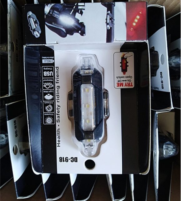 Mountain bike warning led taillights headlights binoculars riding equipment - Image 5